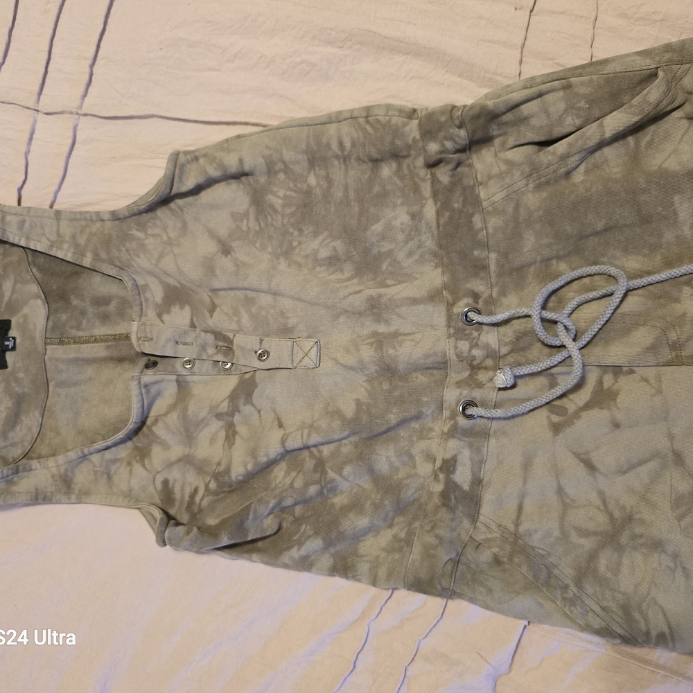 Casual Tie-Dye Sleeveless Jumpsuit